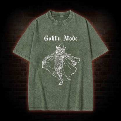Goblin Mode Washed T-shirt