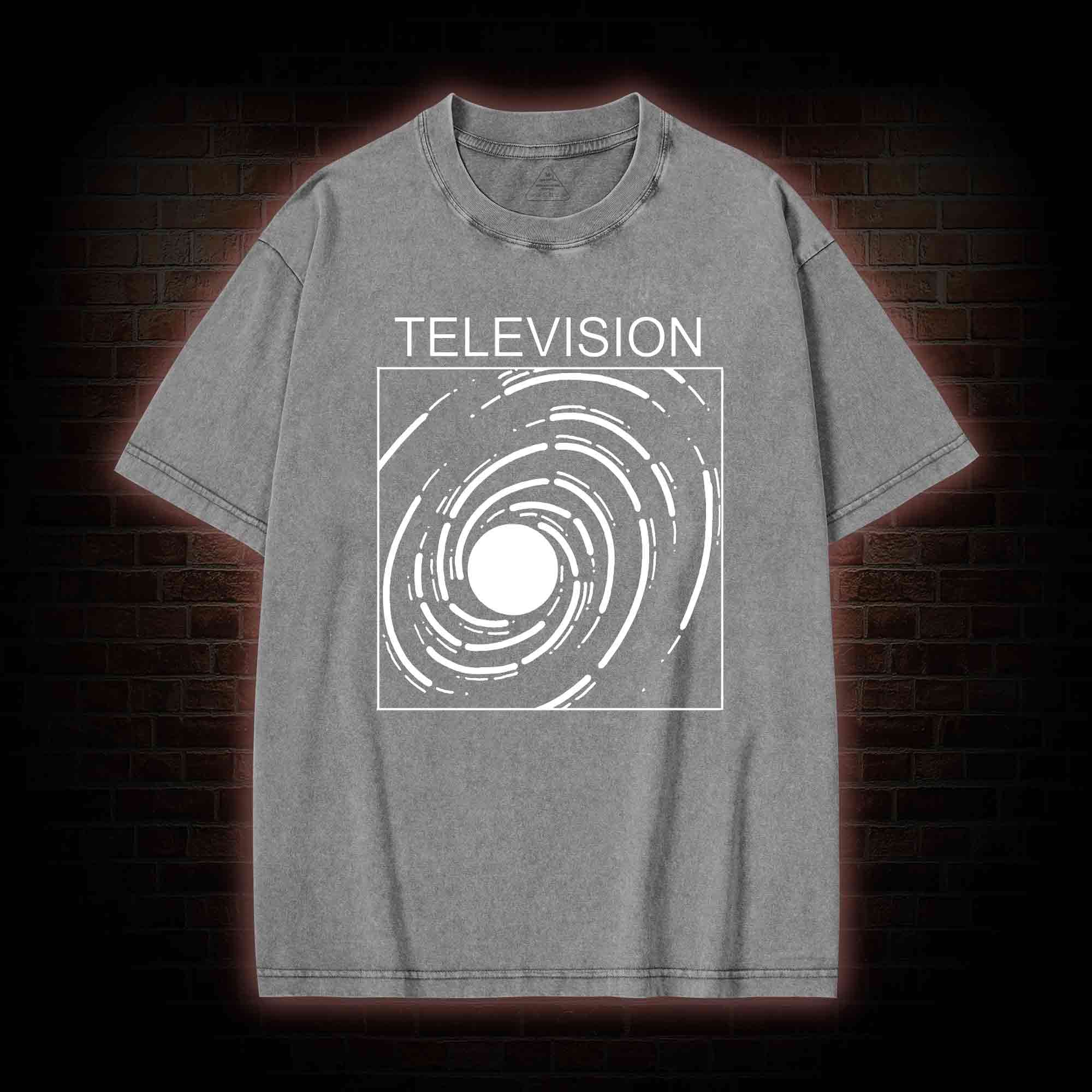 Television Washed T-shirt
