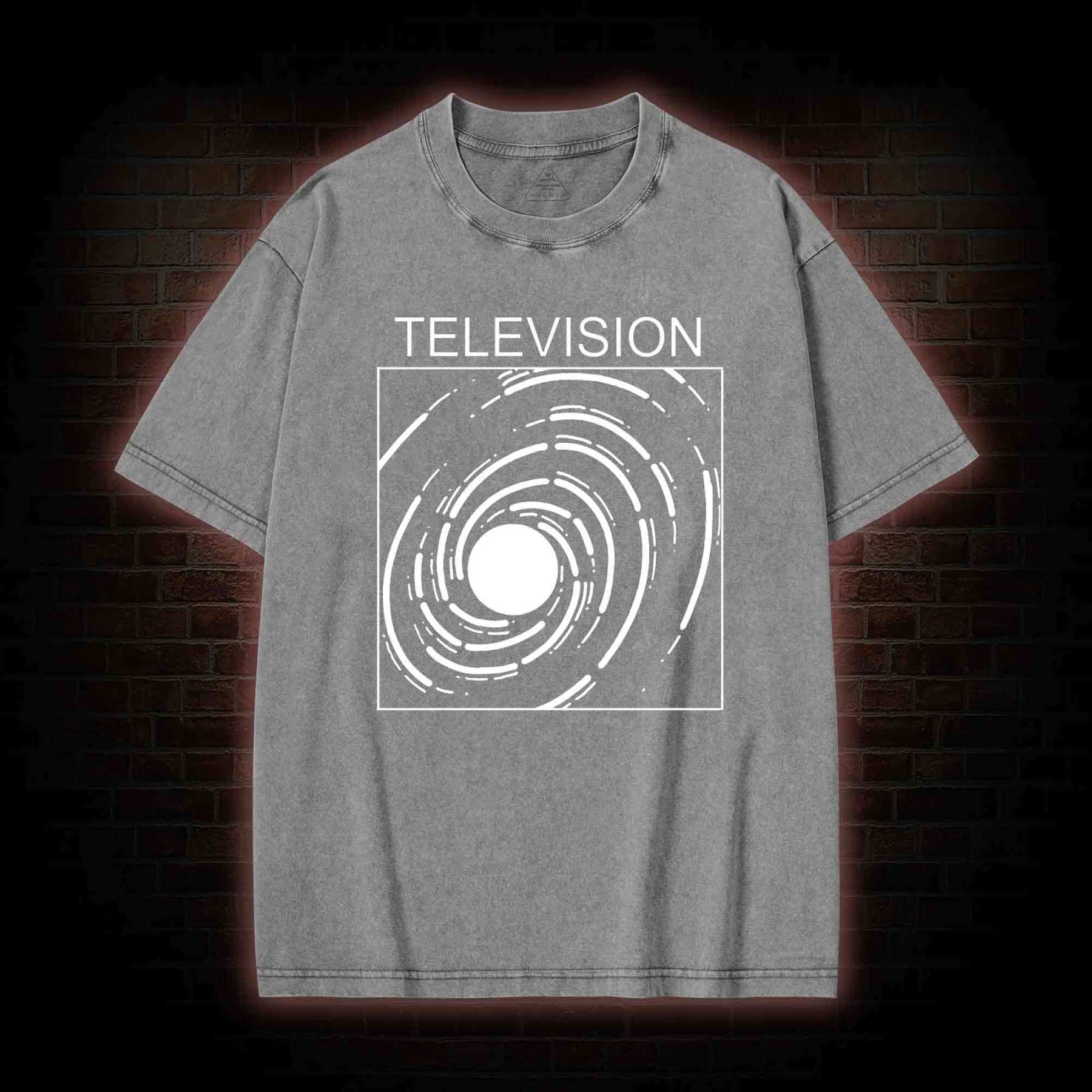 Television Washed T-shirt