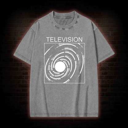 Television Washed T-shirt