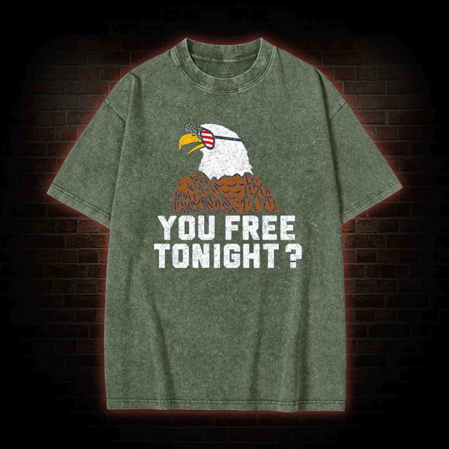 You Free Tonight Washed T-shirt