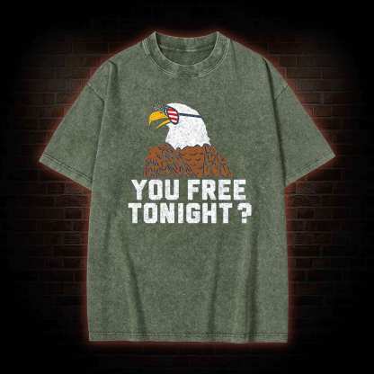 You Free Tonight Washed T-shirt