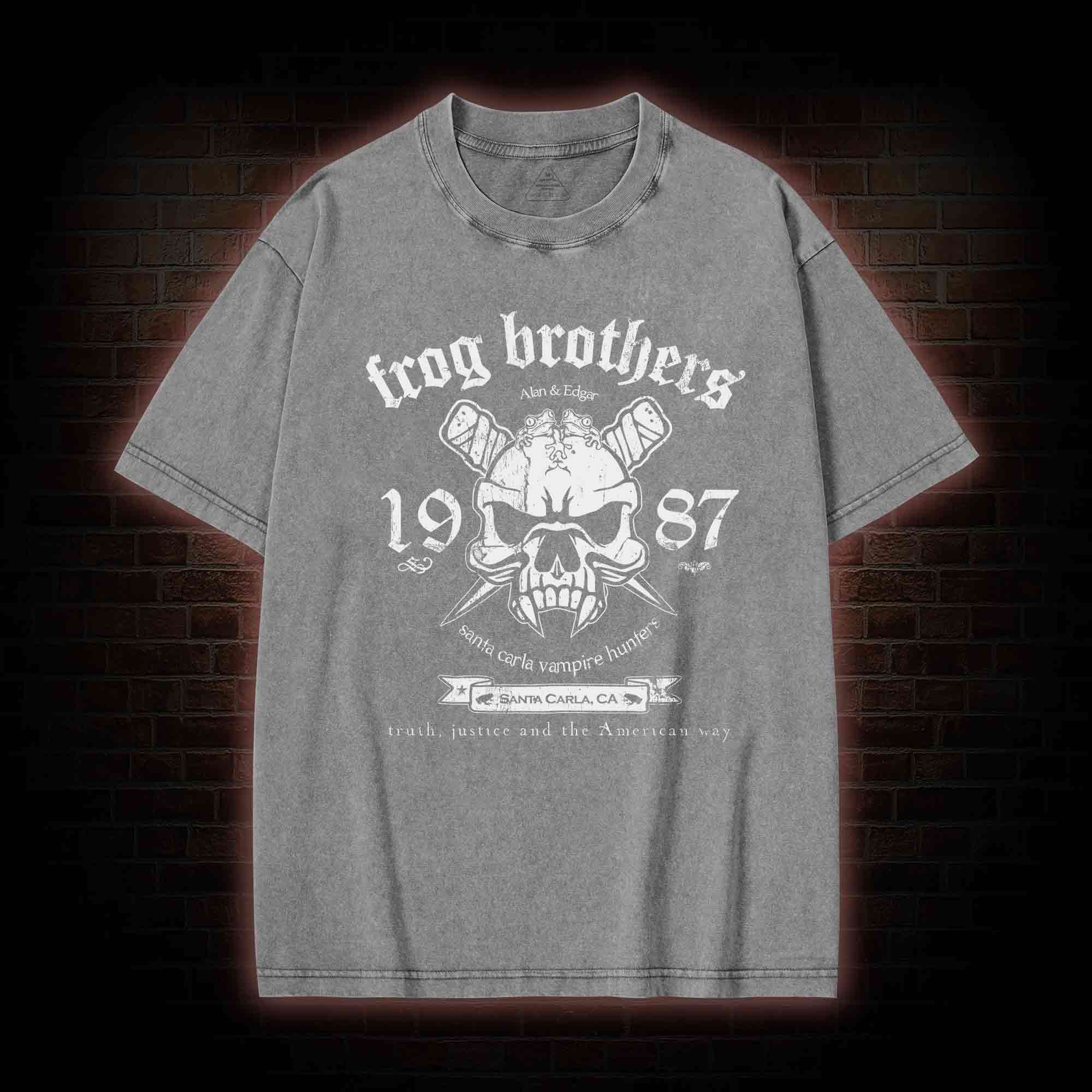 Frog Brothers Washed T-shirt