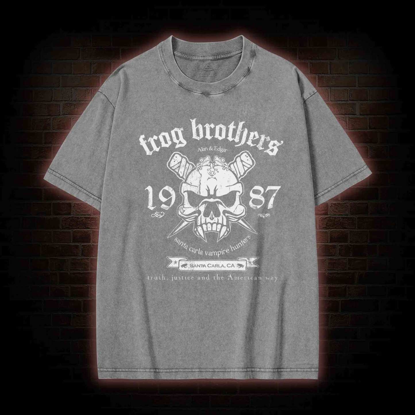 Frog Brothers Washed T-shirt