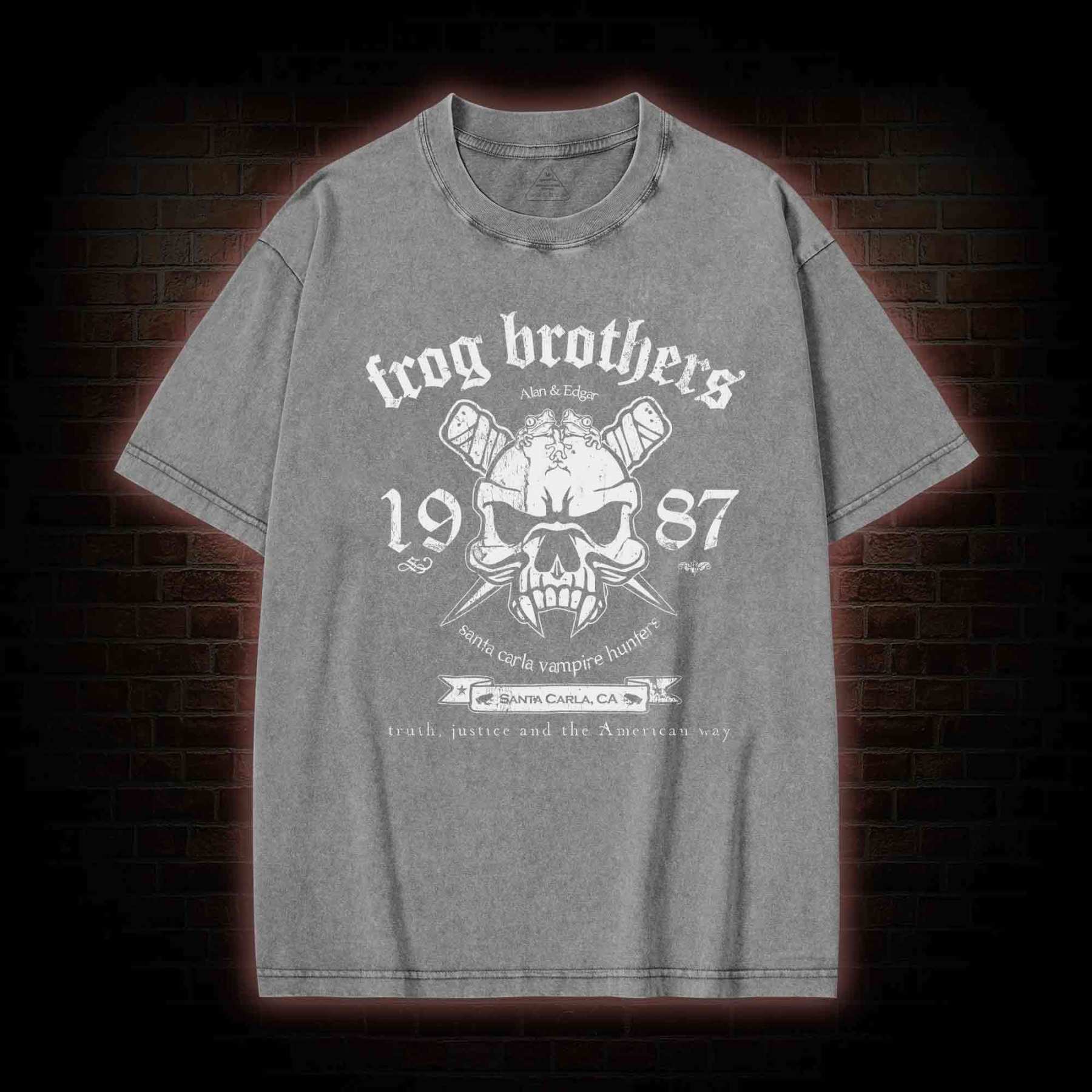 Frog Brothers Washed T-shirt