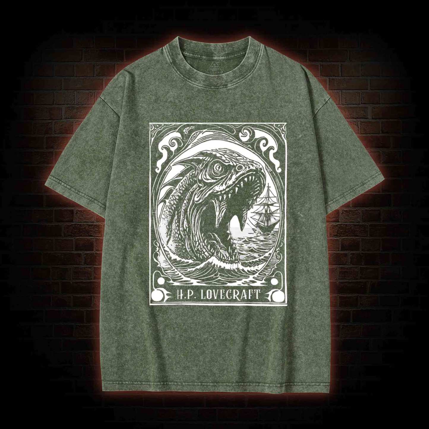 The Deep Ones Washed T-shirt