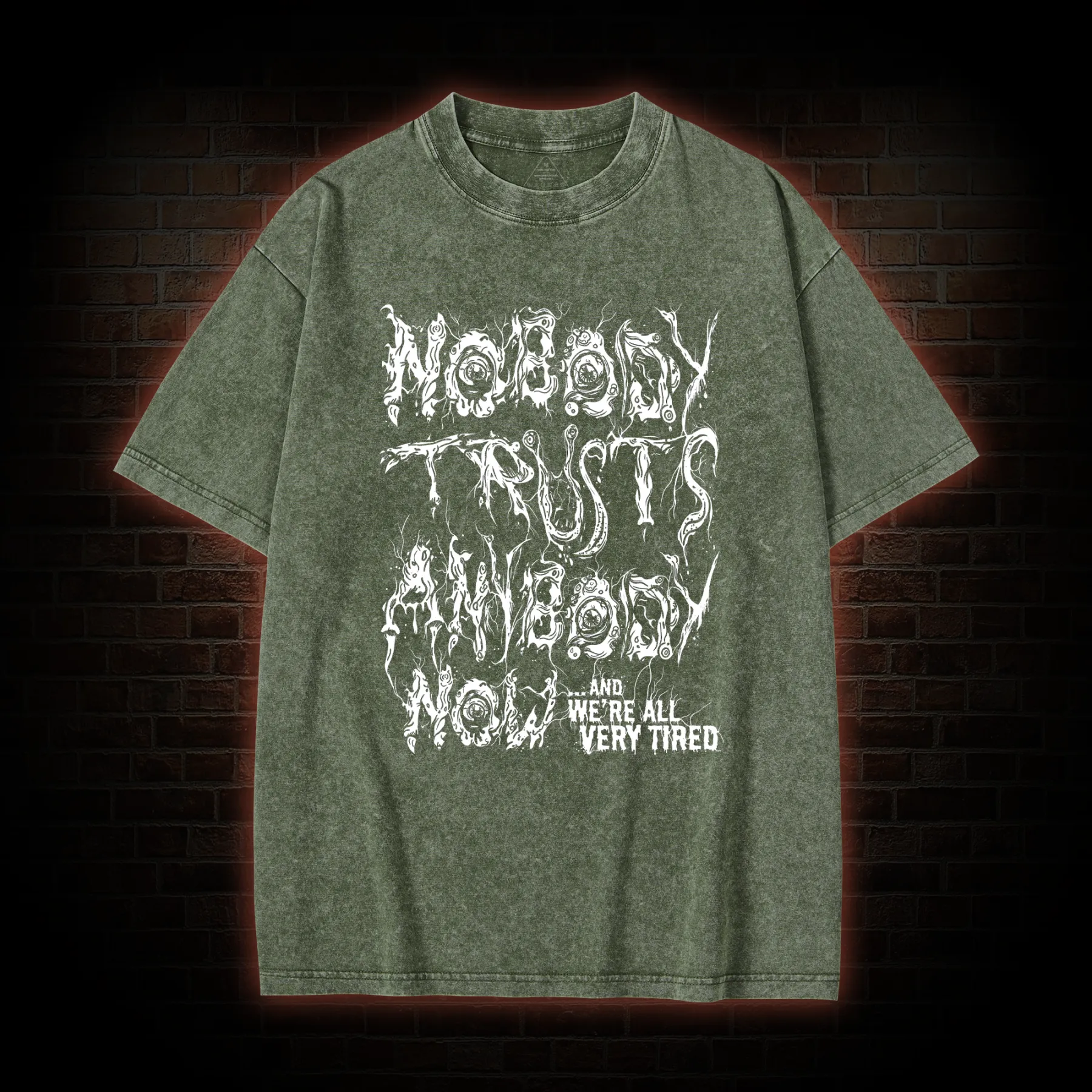 Isolation, Alienation Washed T-shirt