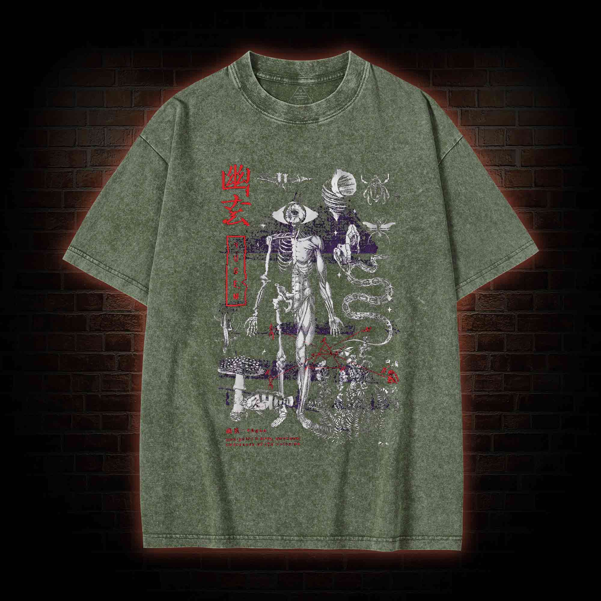 Death Wisdom Washed T-shirt