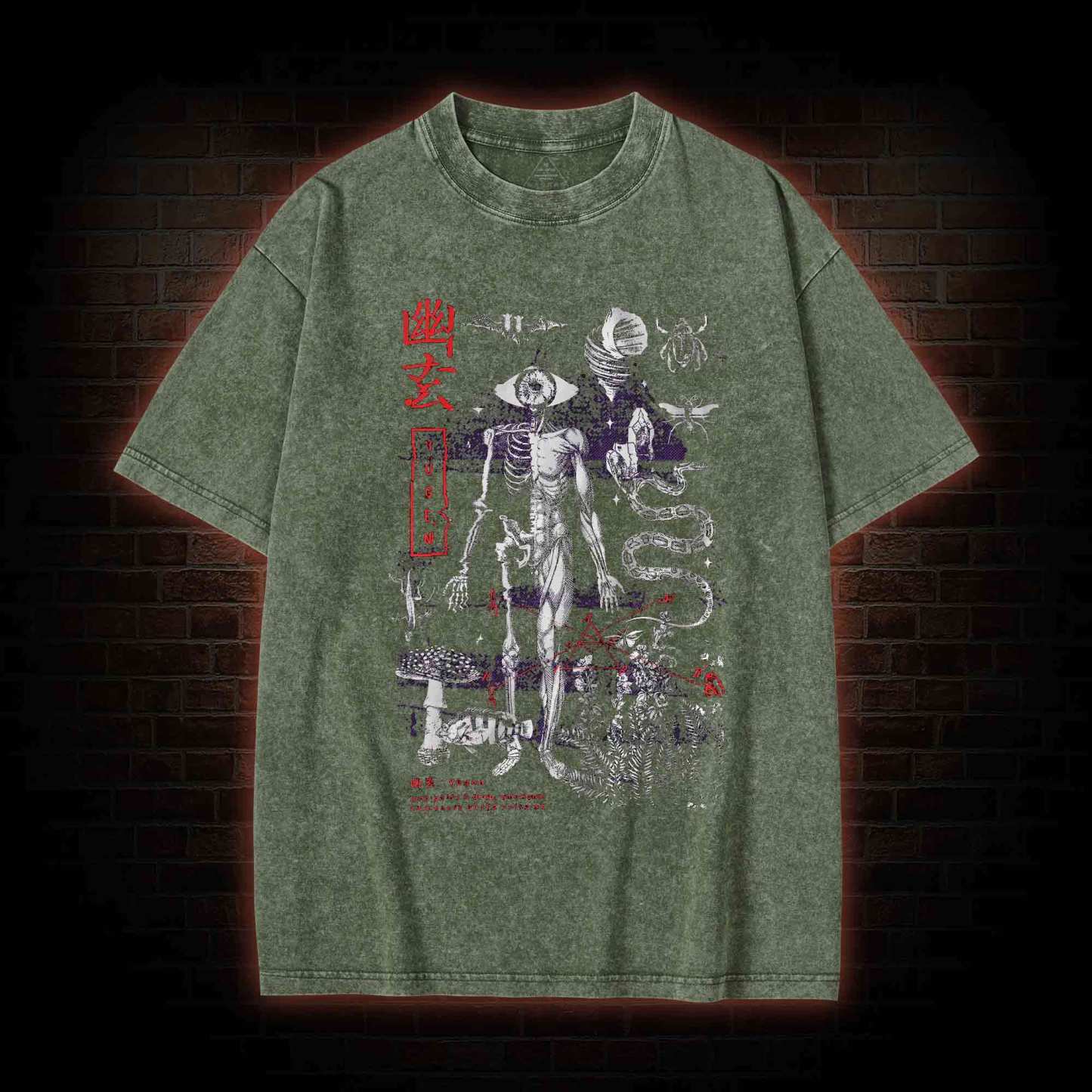 Death Wisdom Washed T-shirt