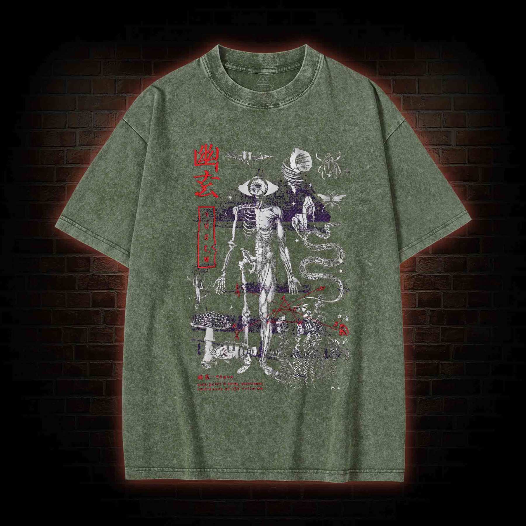 Death Wisdom Washed T-shirt