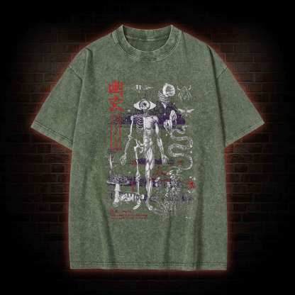 Death Wisdom Washed T-shirt