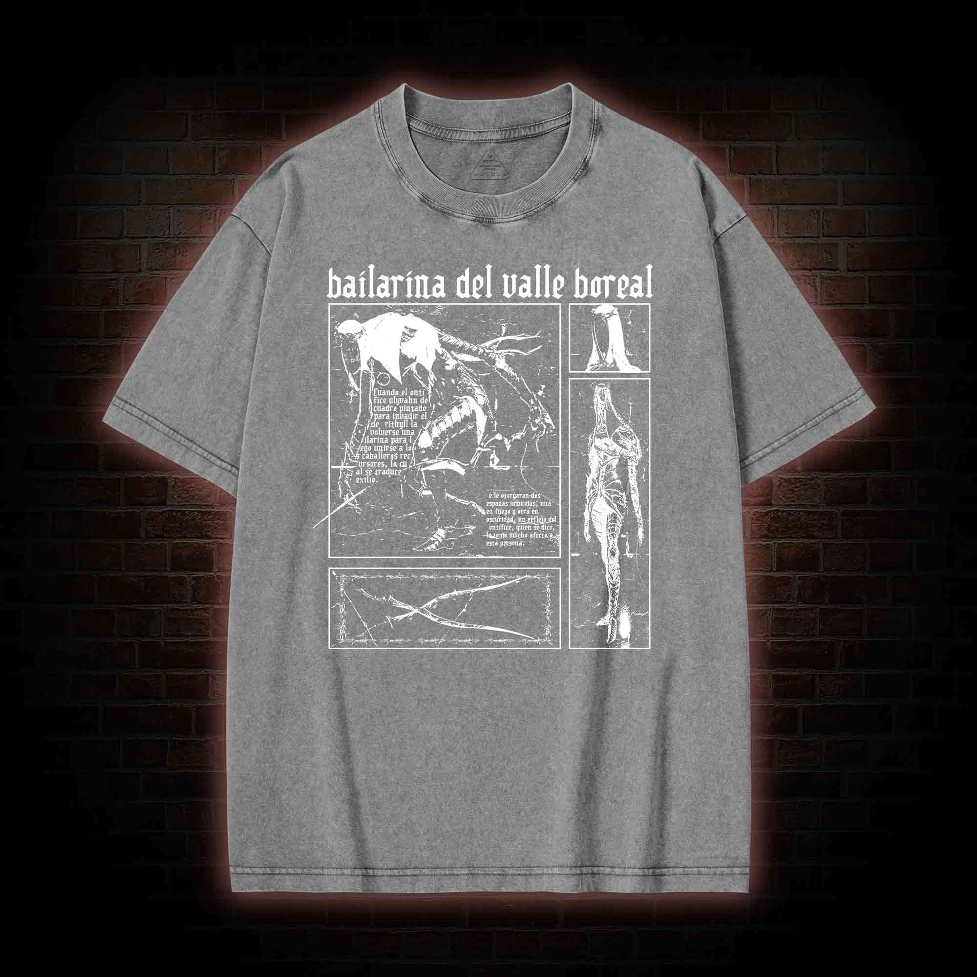 The Dancer of The Valley Washed T-shirt