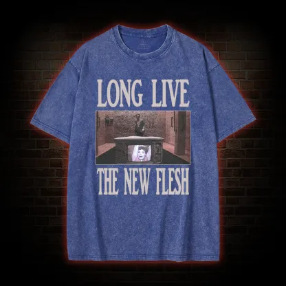 Body horror Washed T-shirt