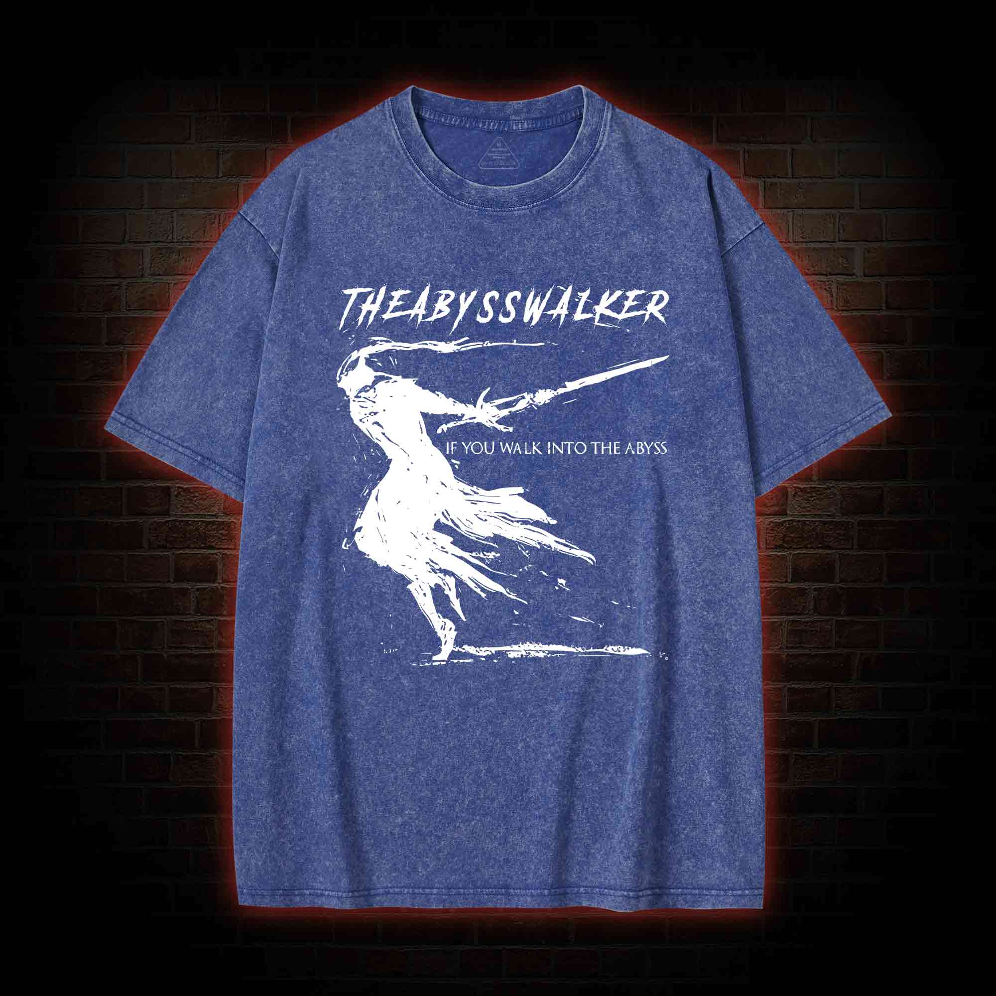 Walk into The Abyss Washed T-shirt