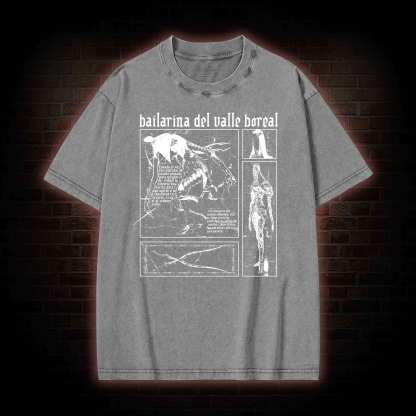 The Dancer of The Valley Washed T-shirt