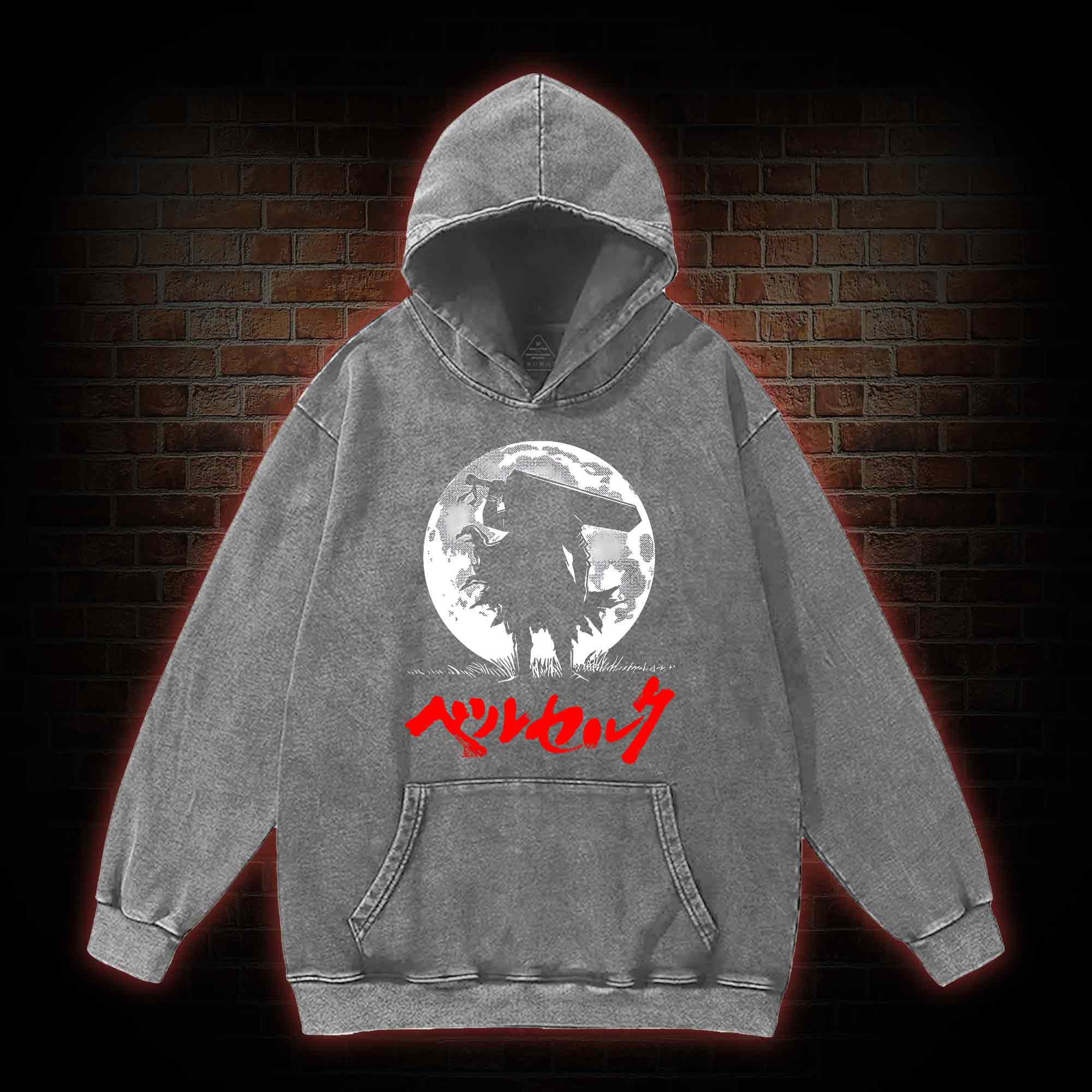 There’s No Paradise for You to Escape Washed Hoodie