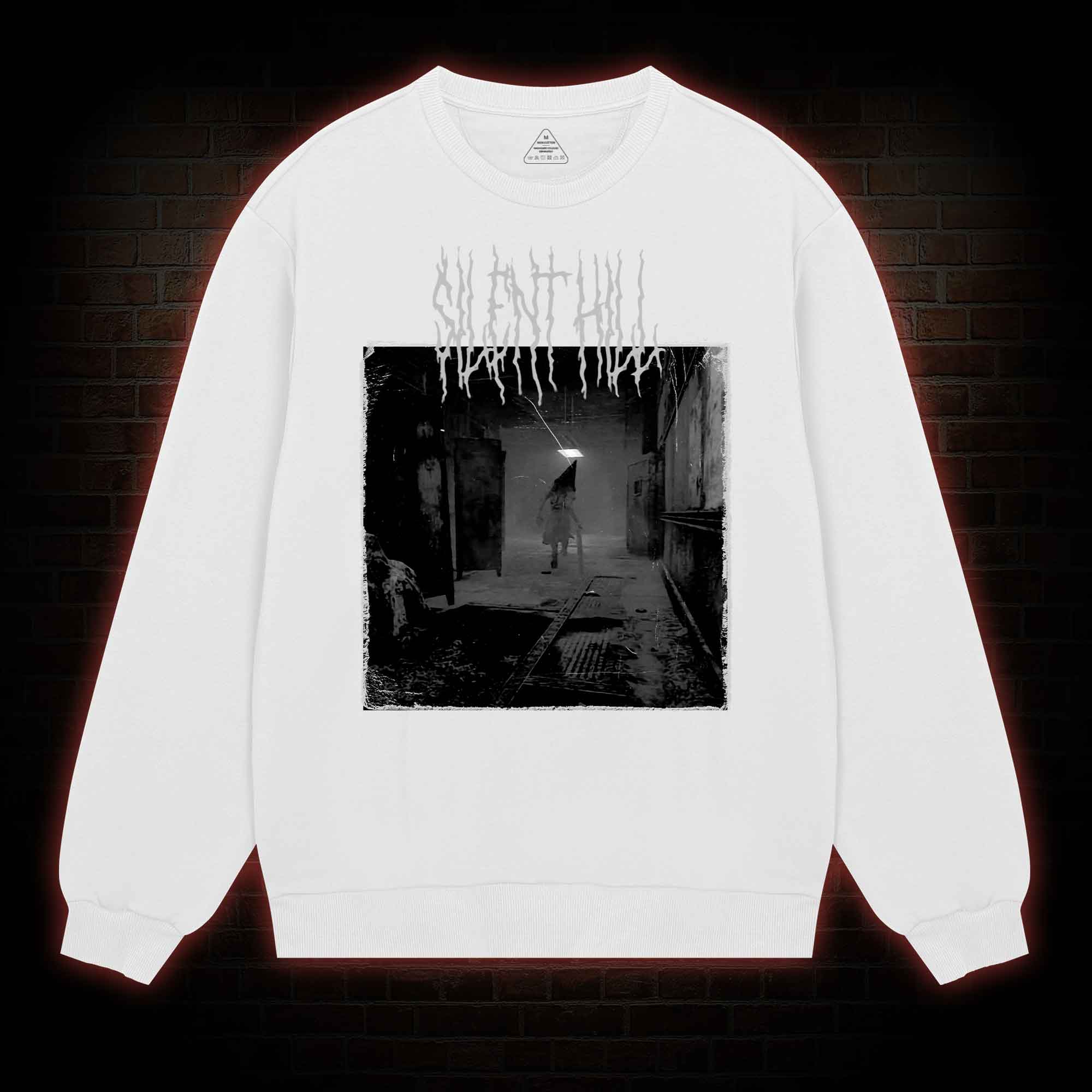 Red Pyramid Thing Retro Sweatshirt