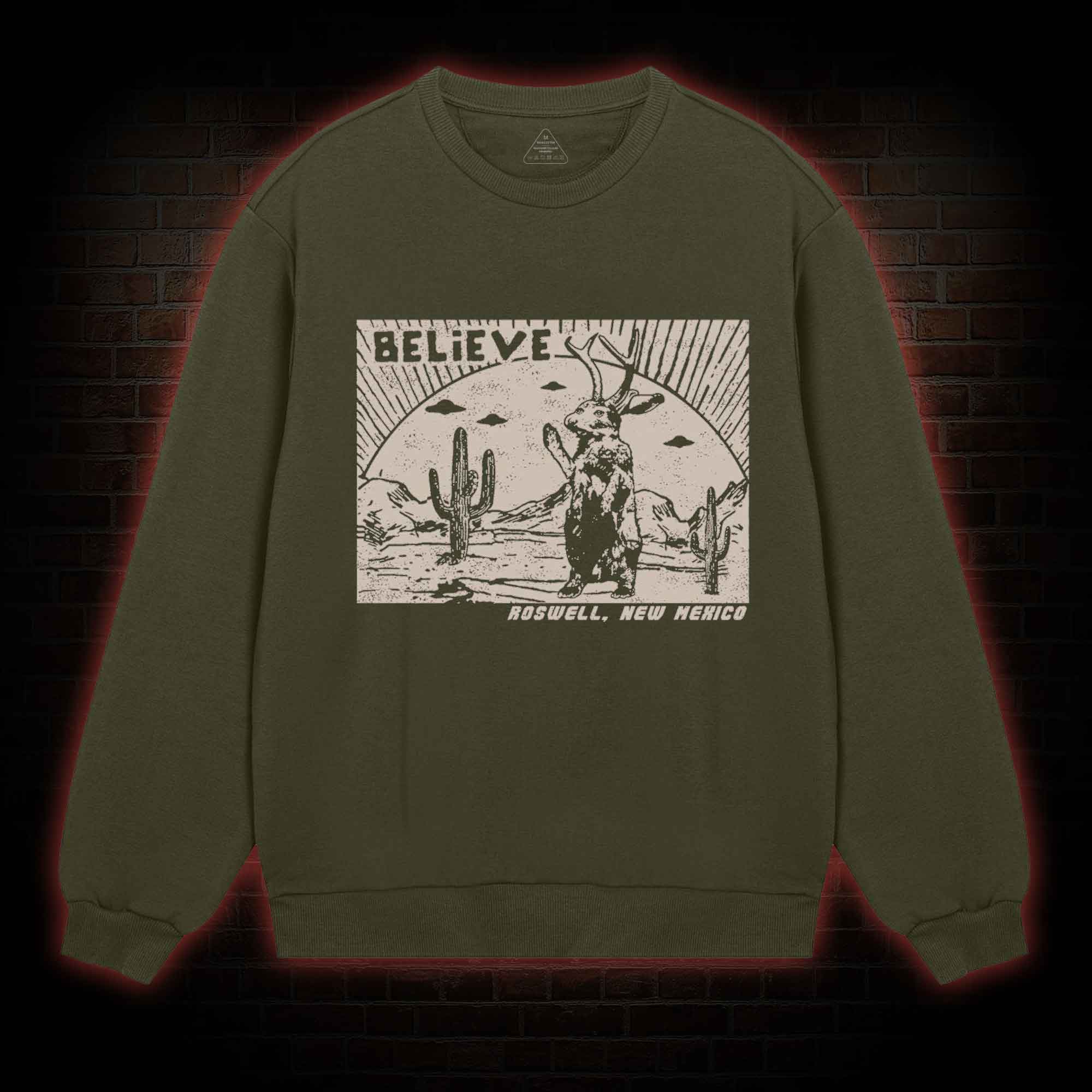 Believe Roswell New Nexico Sweatshirt