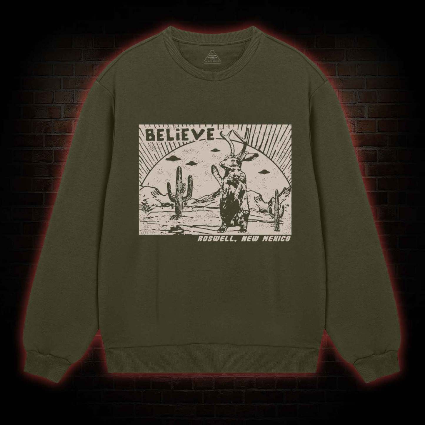 Believe Roswell New Nexico Sweatshirt