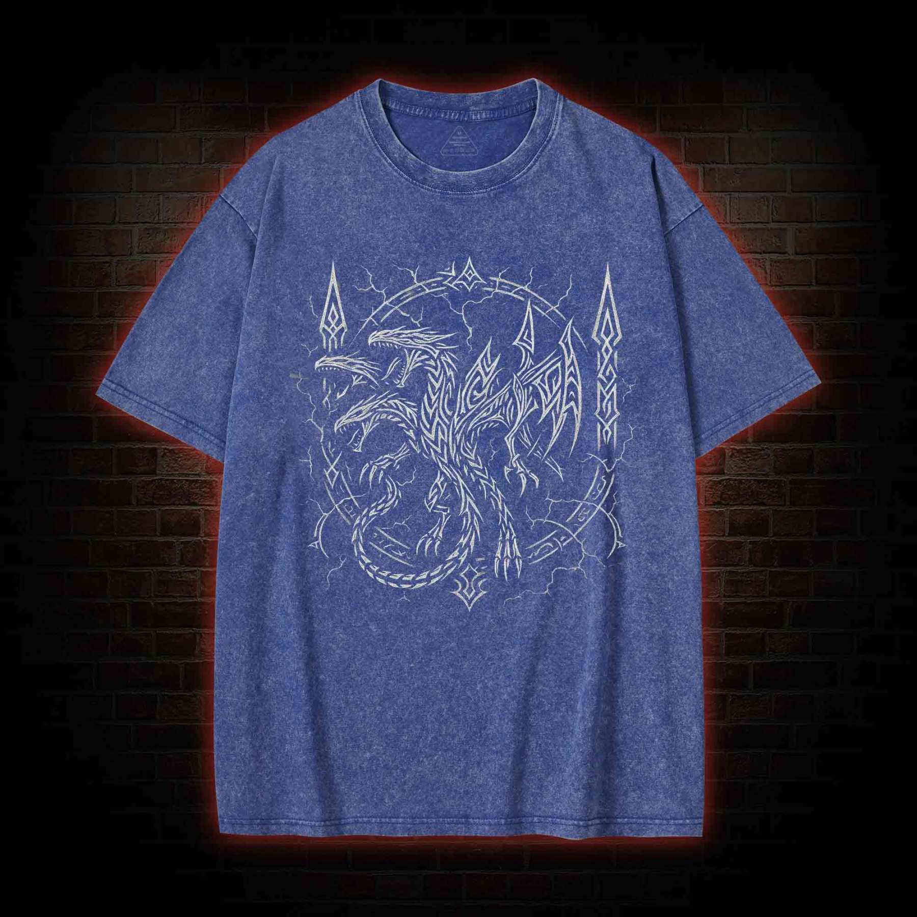 Evil Dragon Washed T-shirt