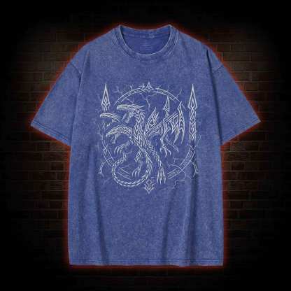 Evil Dragon Washed T-shirt