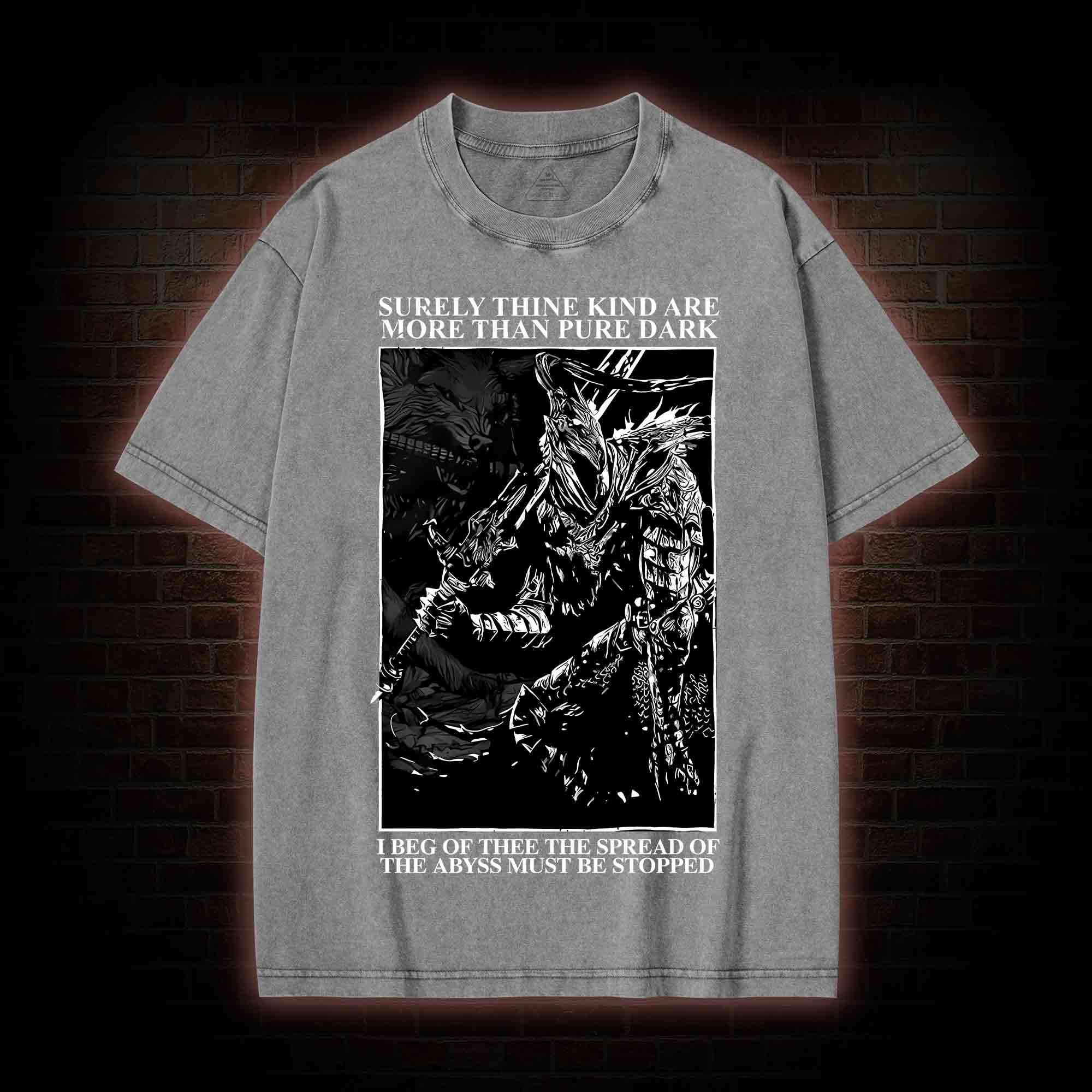 Artorias the Abysswalker Washed T-shirt
