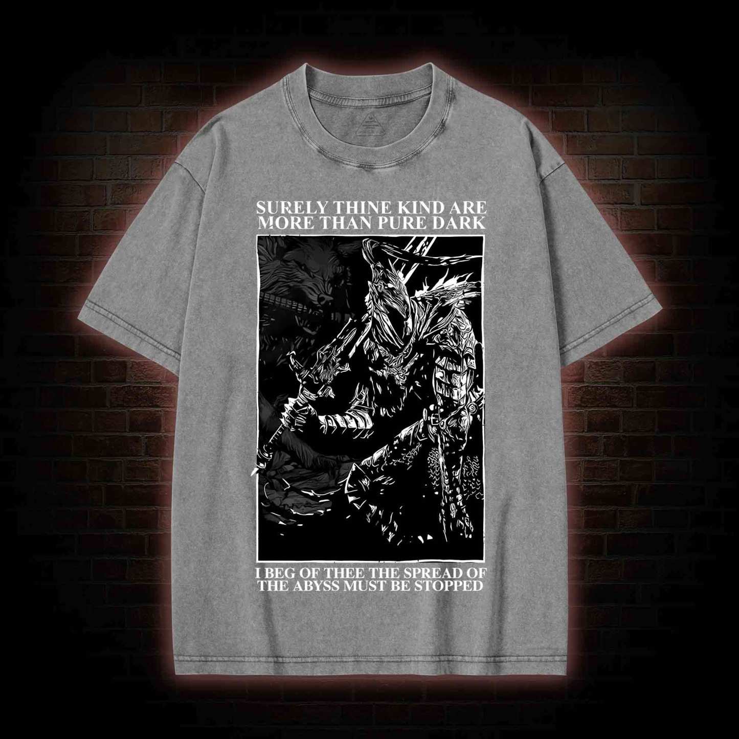Artorias the Abysswalker Washed T-shirt