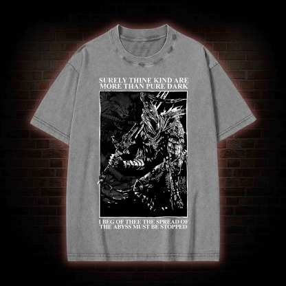 Artorias the Abysswalker Washed T-shirt