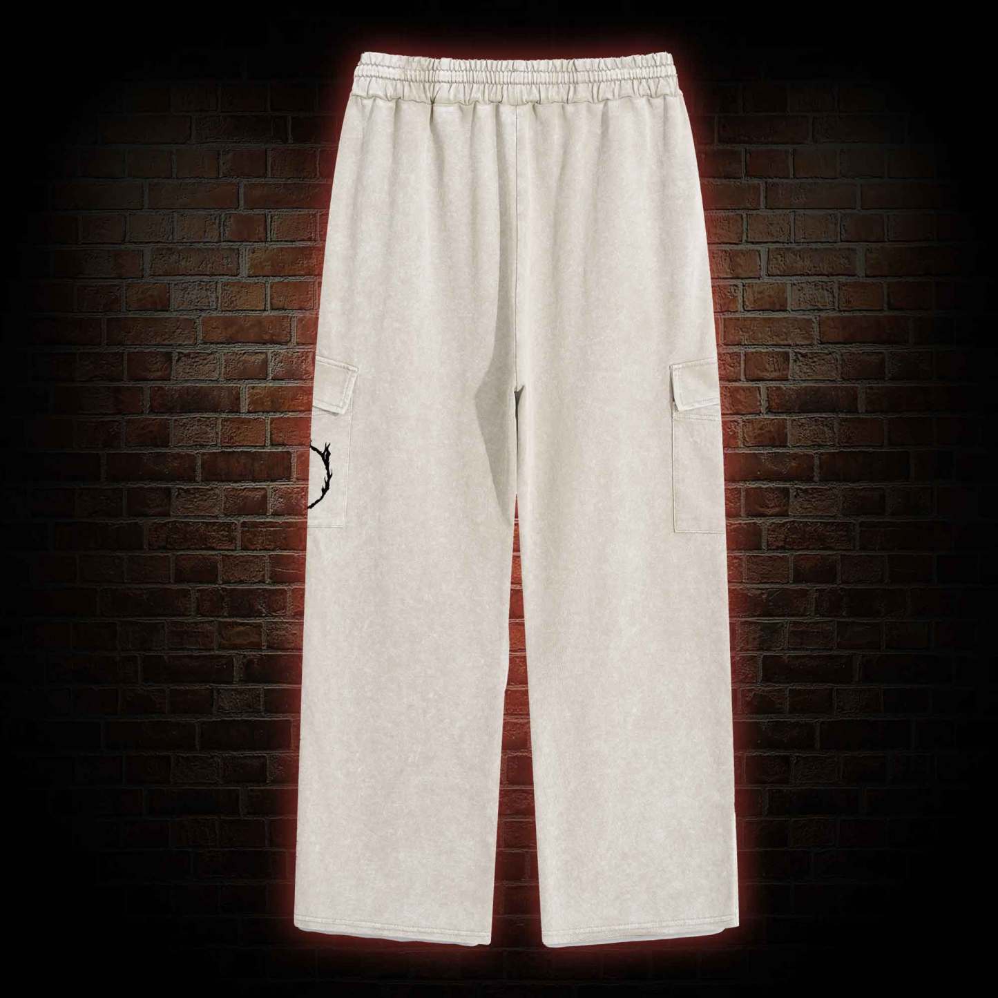 Accursed Undead Washed Cargo Pants