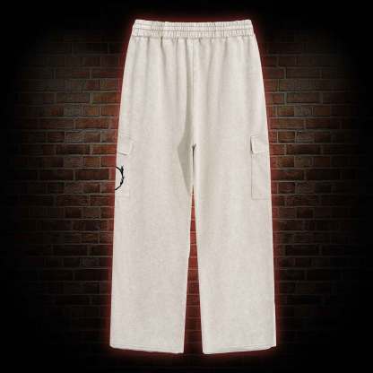 Accursed Undead Washed Cargo Pants