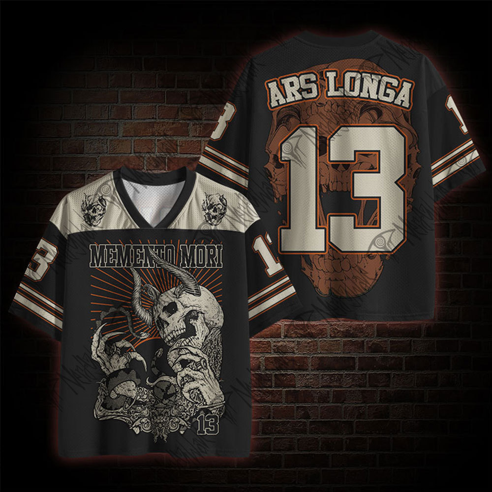 Memento Mori Horror Mesh Jersey