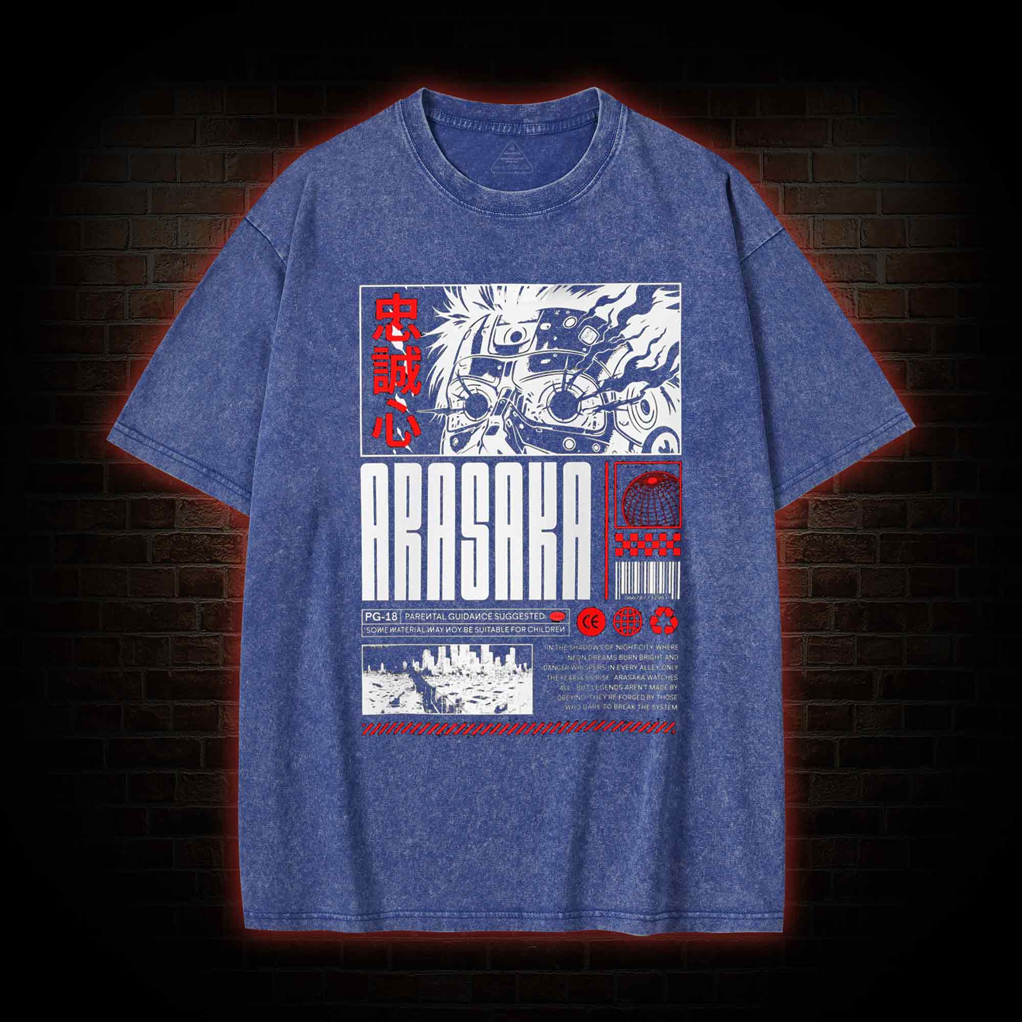 Samurai Washed T-shirt