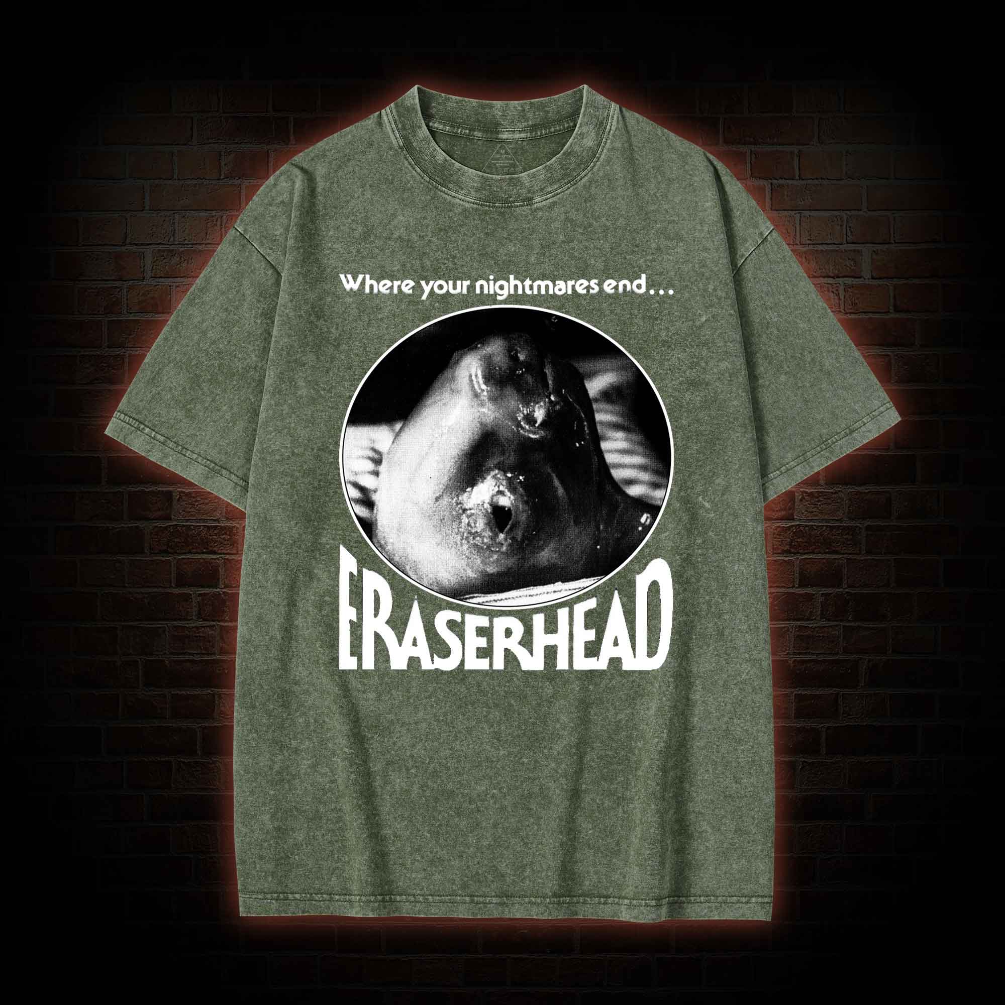 Eraserhead Baby Washed T-shirt