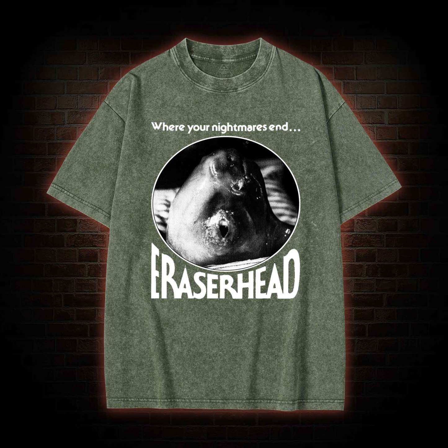Eraserhead Baby Washed T-shirt