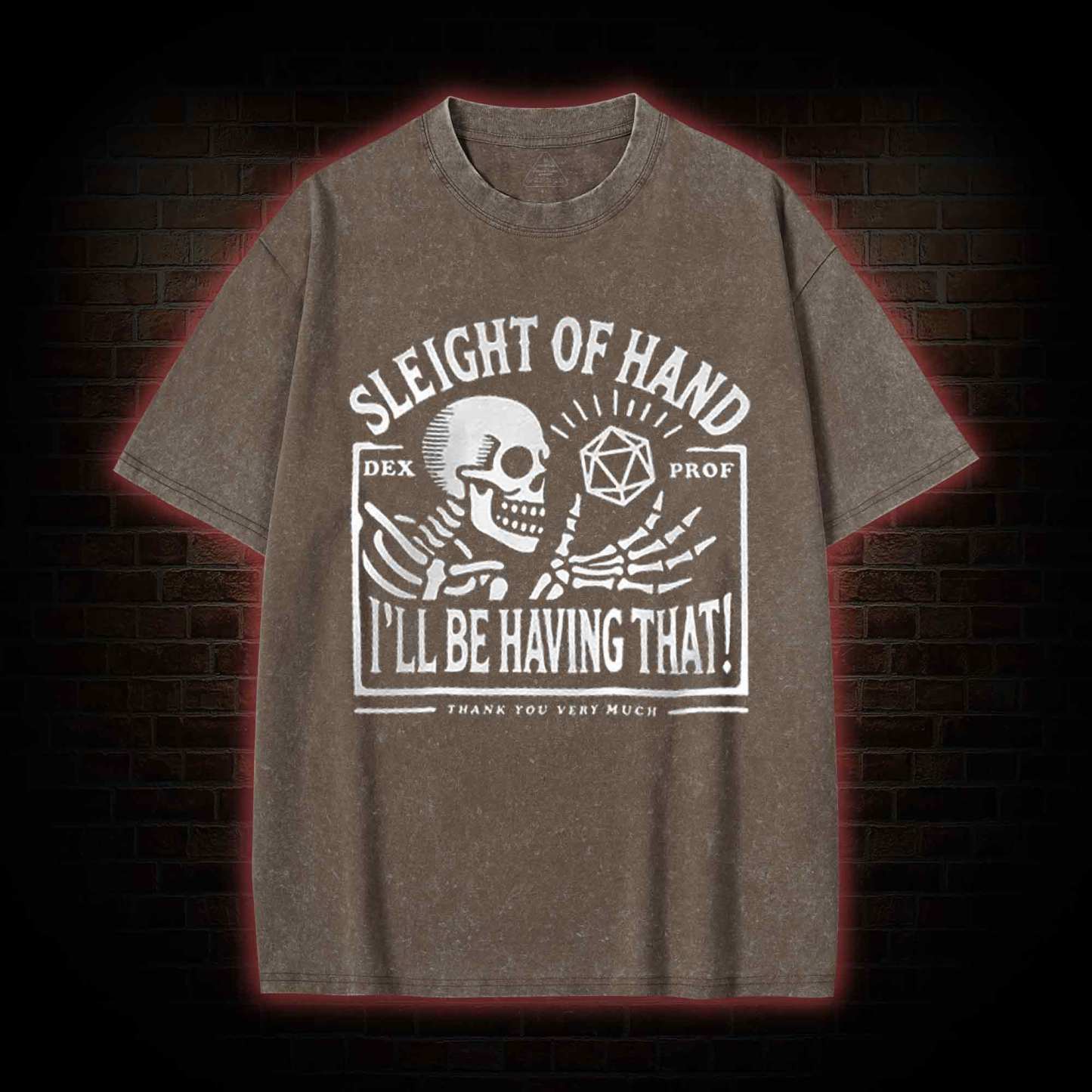 Sleight of Hand Washed T-shirt