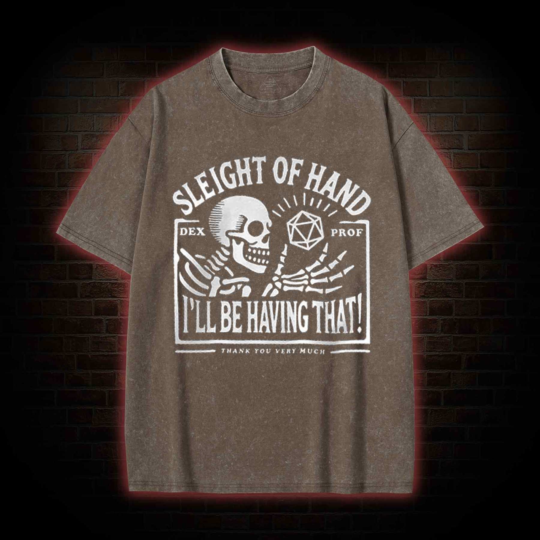 Sleight of Hand Washed T-shirt