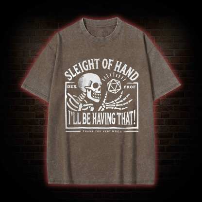 Sleight of Hand Washed T-shirt