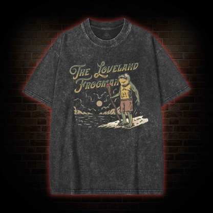Loveland Frogman Washed T-shirt