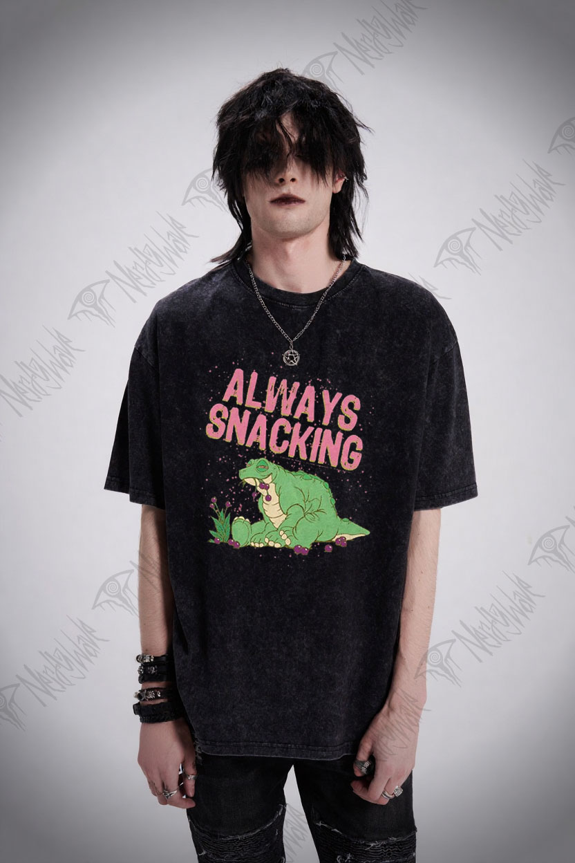Always Snacking Washed T-shirt