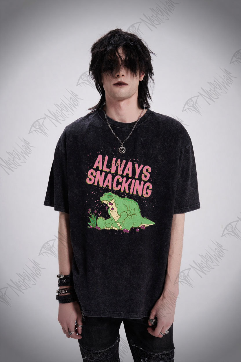 Always Snacking Washed T-shirt