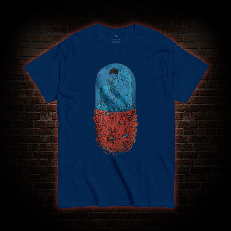 Tetsuo Neo-tokyo 80's Sci-fi Movie T-shirt