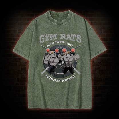 Gym Rats Washed T-shirt