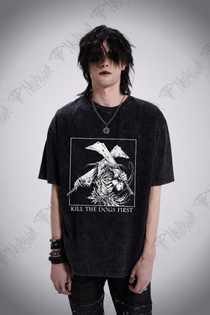 Kill the Dogs First Washed T-shirt