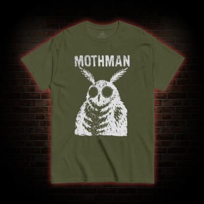 Horror Retro Mothman T-Shirt