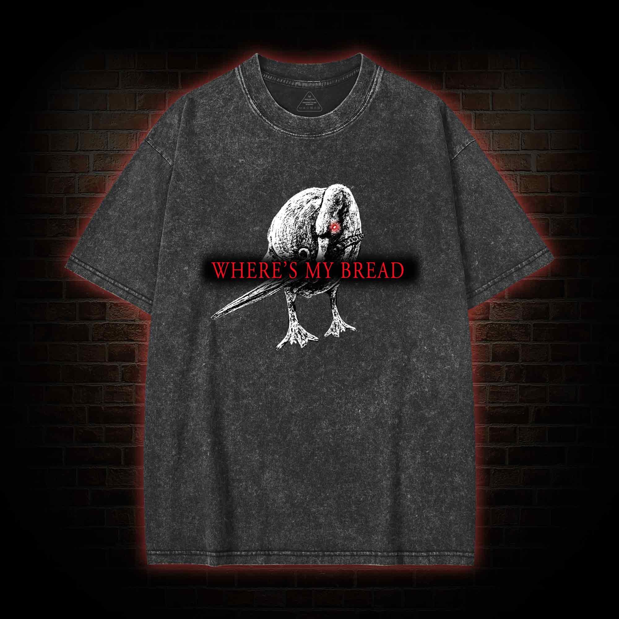 Where's My Bread Washed T-Shirt