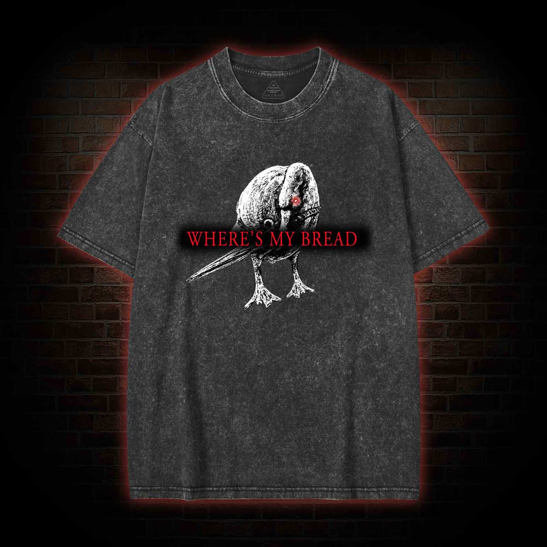 Where's My Bread Washed T-Shirt