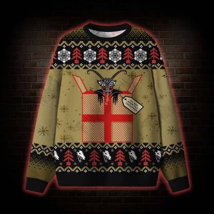 Do Not Open Till Christmas Ugly Sweatshirts