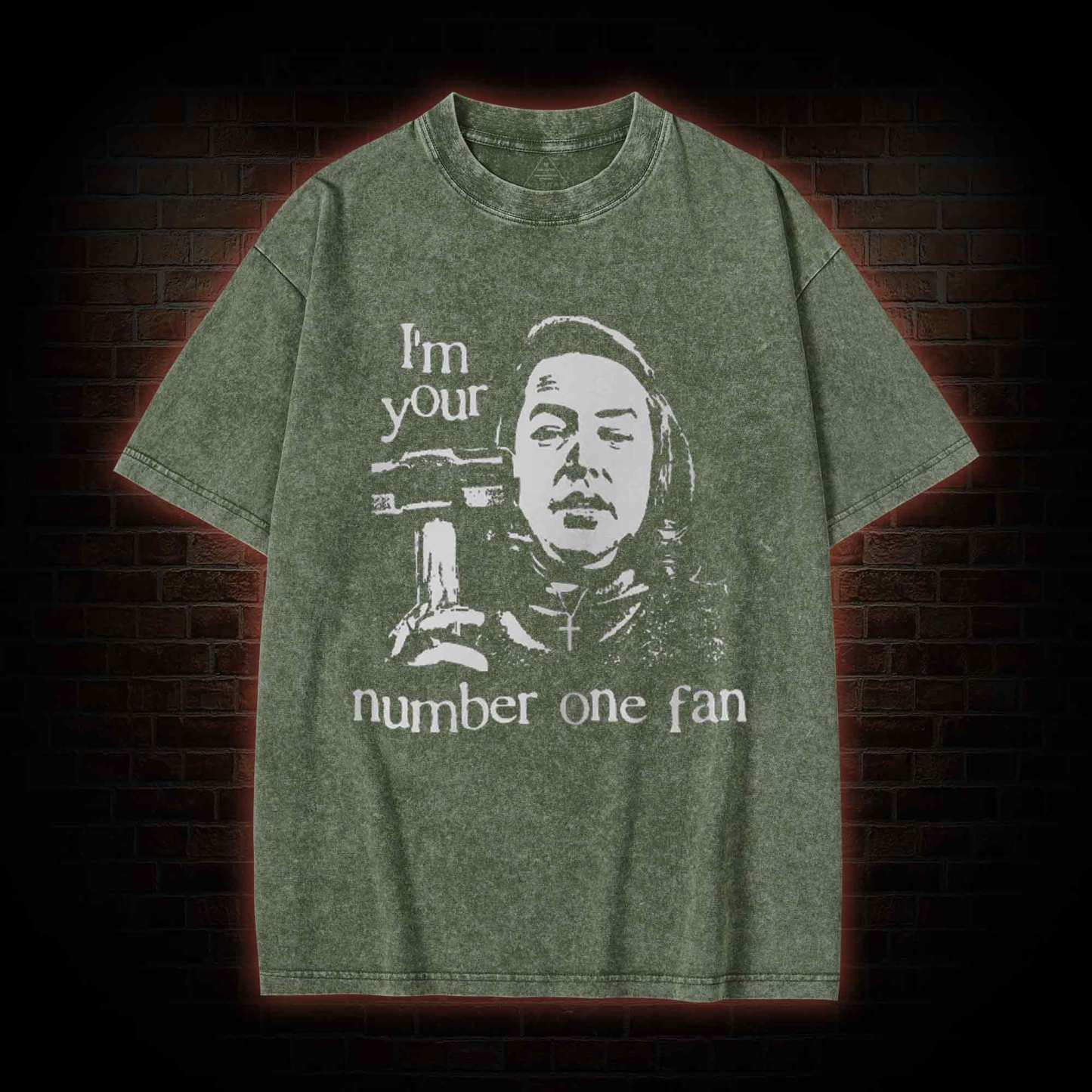 I'm Your Number One Fan  Washed T-shirt