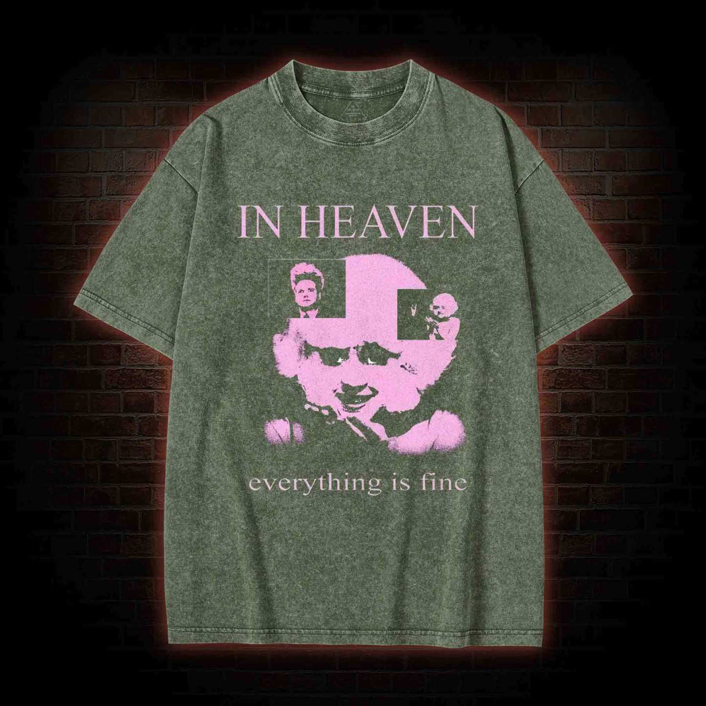 Everything Is Fine Washed T-shirt