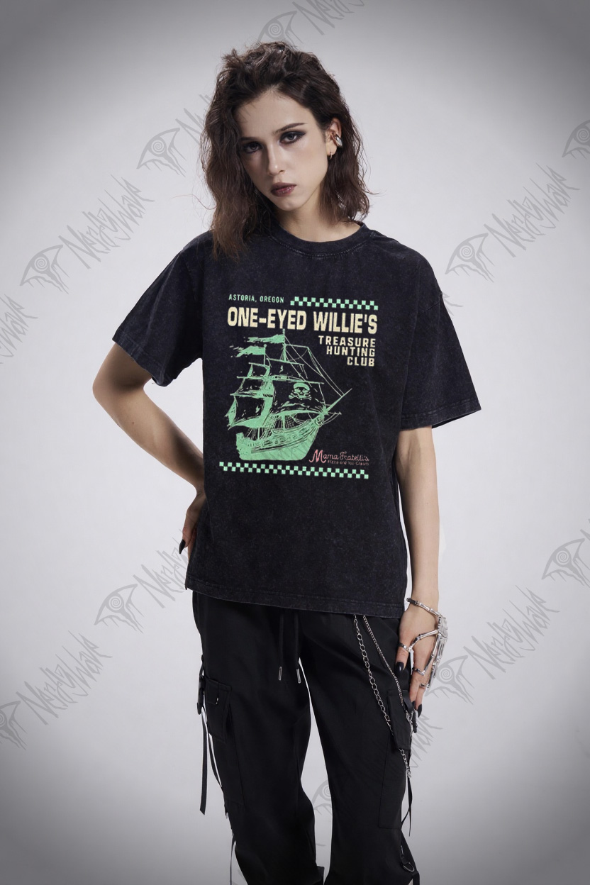 Treasure Hunting Club Washed T-shirt